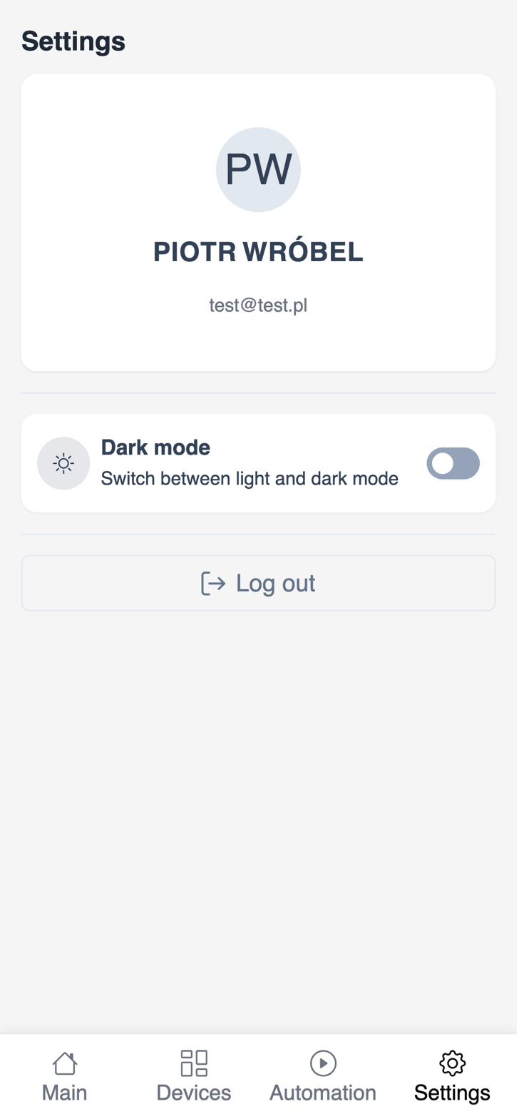 Theme mode settings (light)